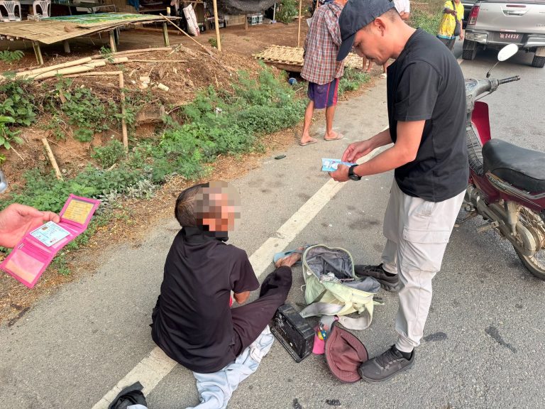 ทีมหมาป่าราตรี จับลุงหัวขโมยจักรยานยนต์